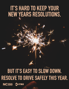 new years slow down speeding