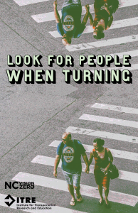 look for people when turning