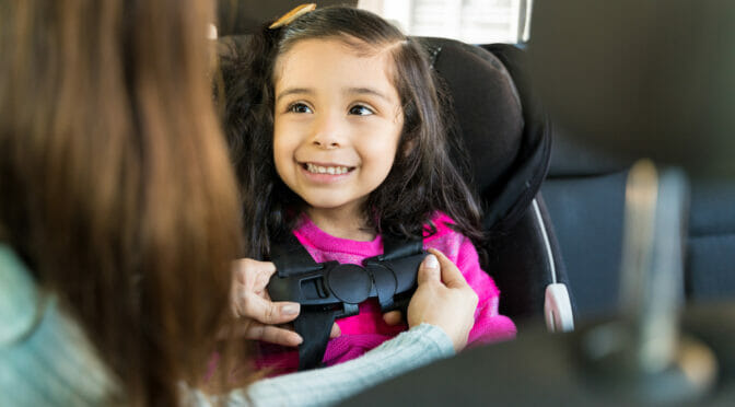 Kids Learn How to Act on the Road By Watching You