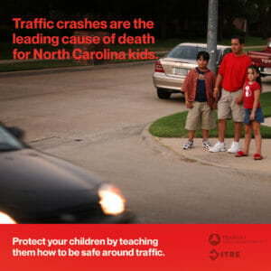 traffic crashes, nc kids safety
